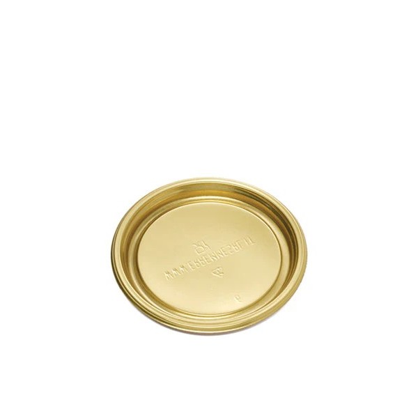 VASSOIO ORO TONDO MONOPORZIONE  PZ 100