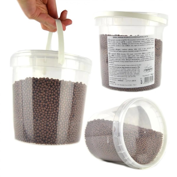 MINI Cerealini cioccolato BIANCO,LATTE O FONDENTE KG 1