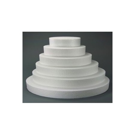 DISCHI POLISTIROLO TONDO H 2,5 CM
