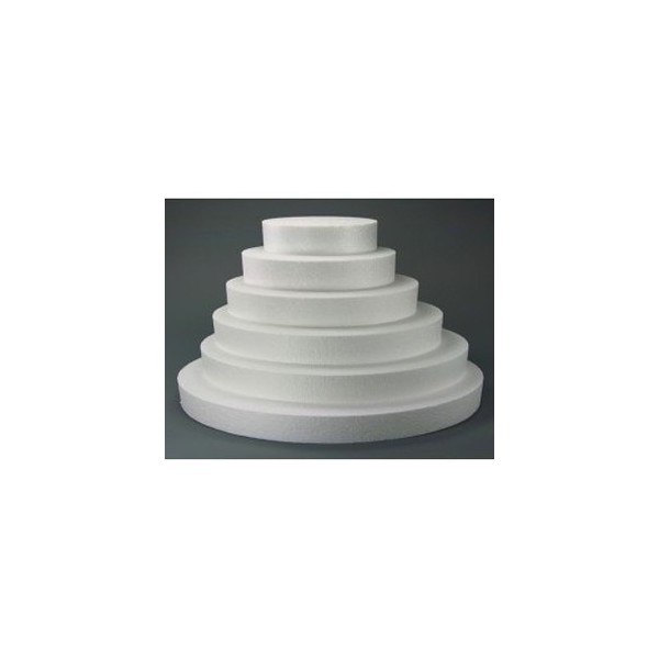 DISCHI POLISTIROLO TONDO H 2,5 CM