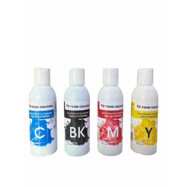 Inchiostro alimentare 100 ml  per stampanti