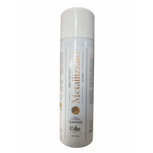 Colorante spray  metallizzato per alimenti 250 ml